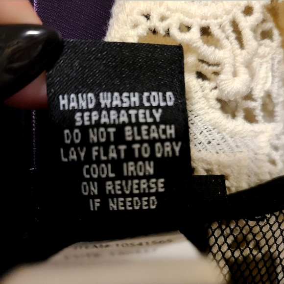 ๐2xHP๐ NWOT Torrid Black Lace Blouse, size 4 - Picture 7 of 7